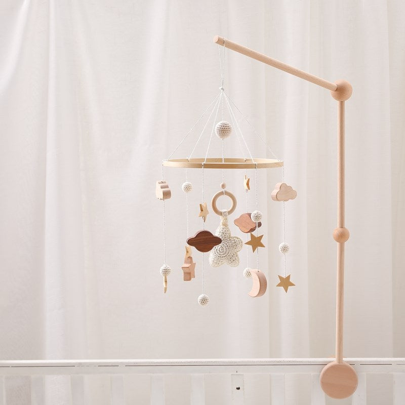 Baby Mobile Hanger Arm - Adjustable Timber