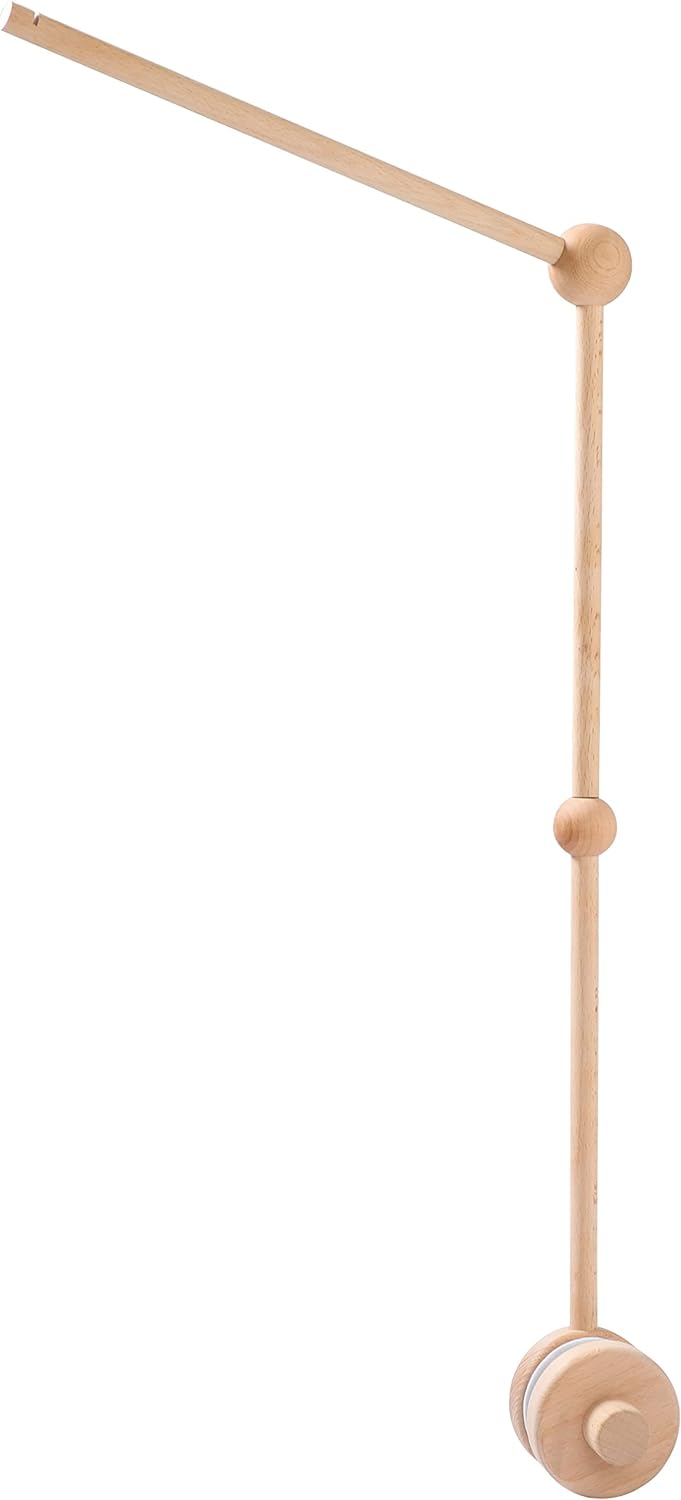 Baby Mobile Hanger Arm - Adjustable Timber